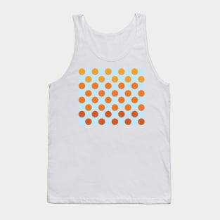 Apricot, Tangerine, Ginger Dots Tank Top